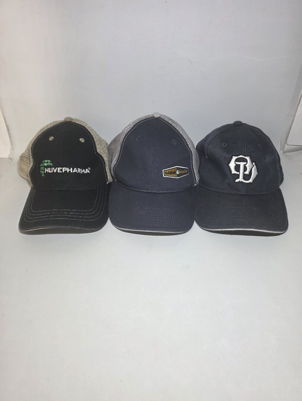 Navy Blue Classic Cotton Baseball Cap - Men's Casual Hat
